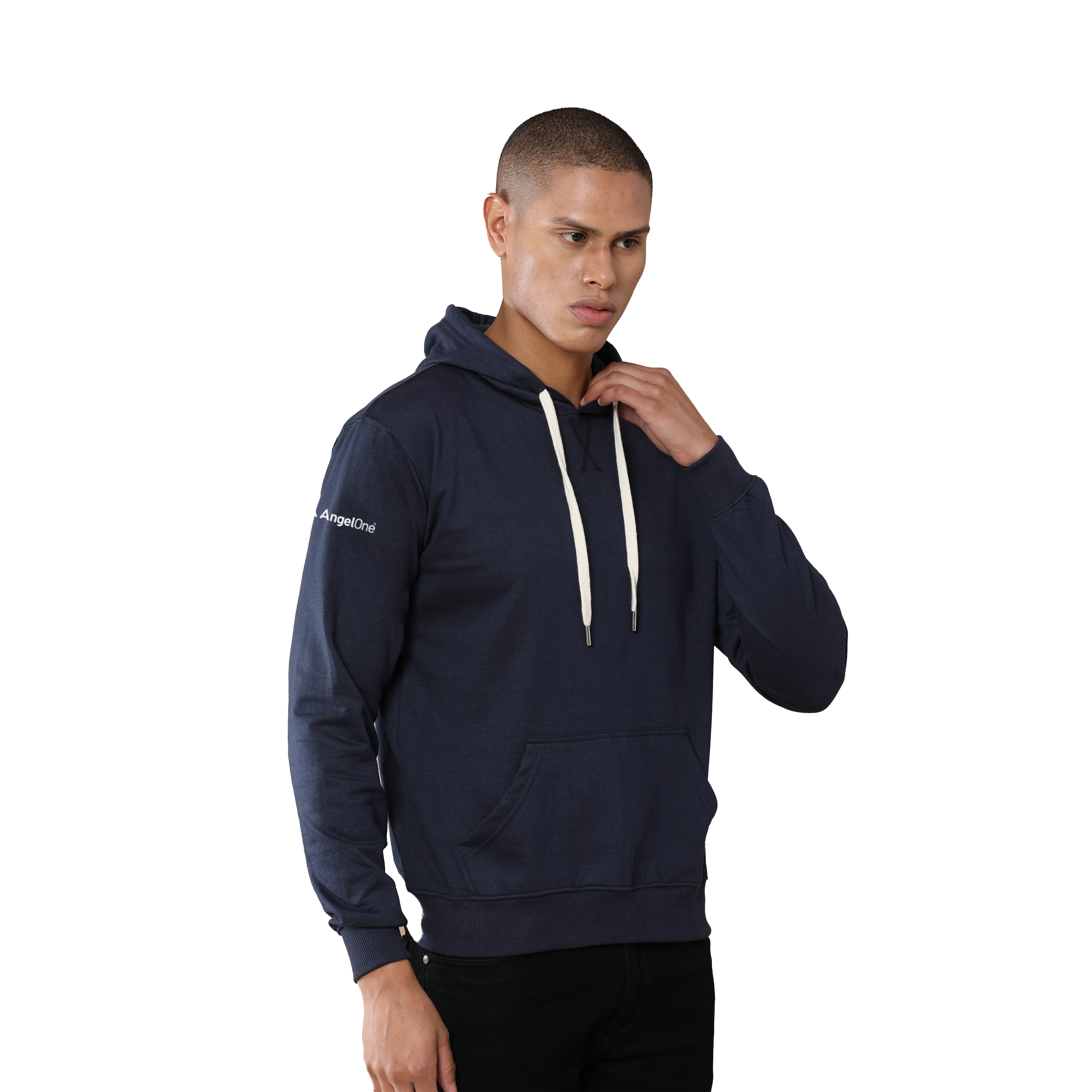 Men's Goodie Hoodie Plain-Navy Blue